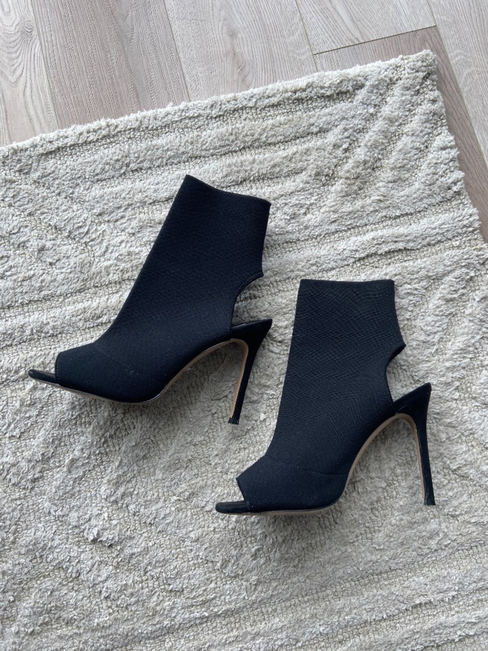 Steve Madden "Slay" Peep-Toe Stiletto Pumps, Size 8.5